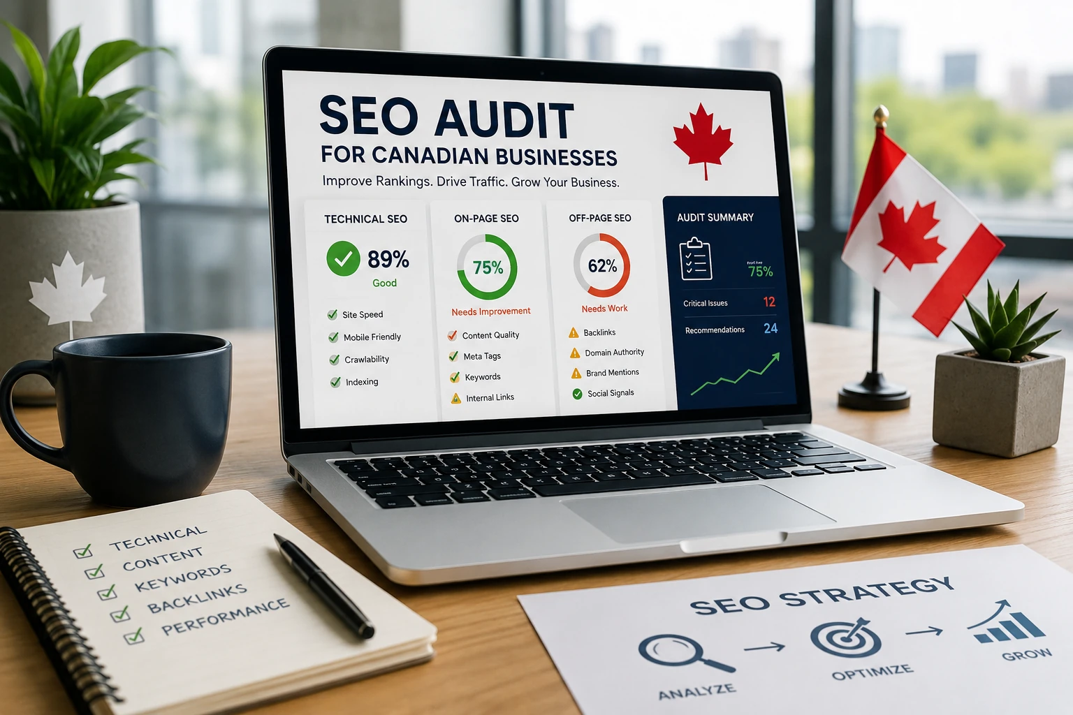 Why conduct an SEO audit in Canada?